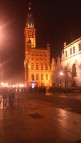 Danzig bei Nacht - das Rathaus